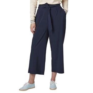 Helly Hansen Wide Leg Flowy Siren Culotte Pants Navy Blue Size Medium 34076-597